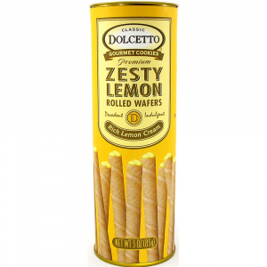 Dolcetto Lemon Wafers