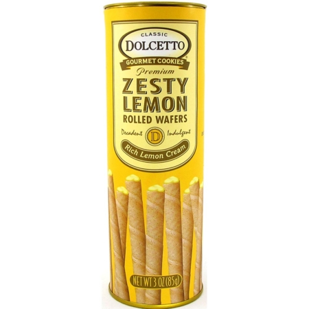 Dolcetto Lemon Wafers